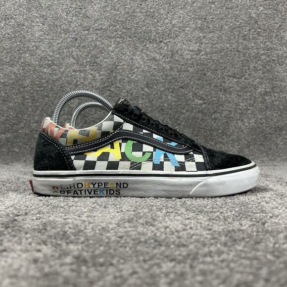Vans Old Skool Tierra Whack Men’s 7 Women’s 8.5 Checkerboard Multicolor Shoes - Picture 1 of 14